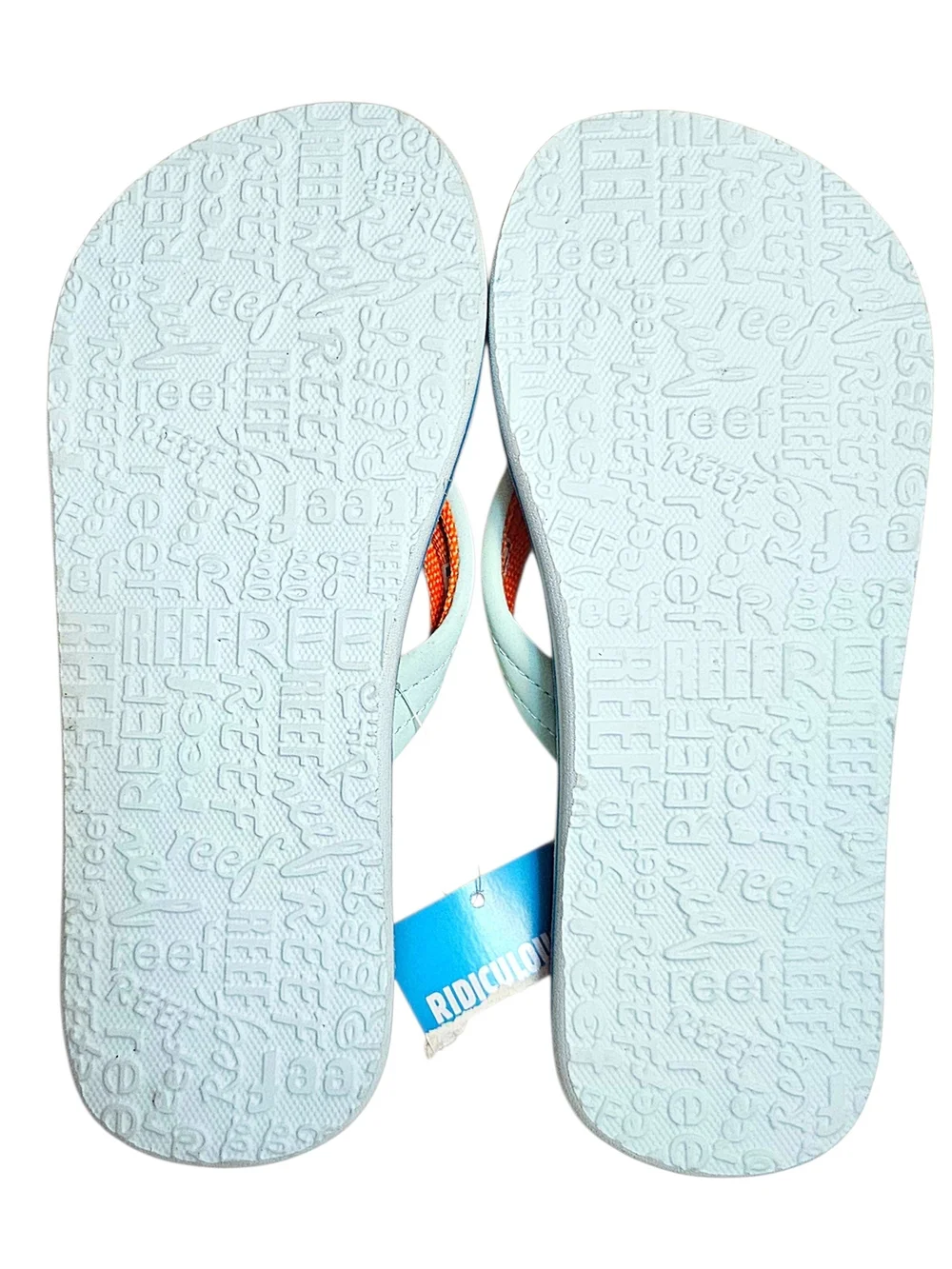 REEF Girls Ahi Sunset Surf Van Flip-Flops Size 4/5 NWT